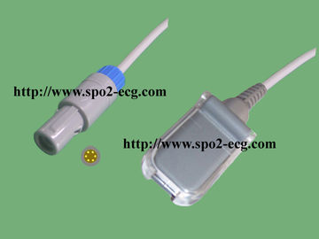 Chine Câble gris-clair Redel d'oxymètre d'impulsion de la CE 6 accessoires de dispositif médical de Pin fournisseur