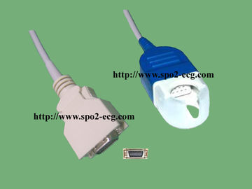 Chine Norme pédiatrique de la CE de matériaux du câble d'extension SPO2 de Nihon Kohden TUP fournisseur