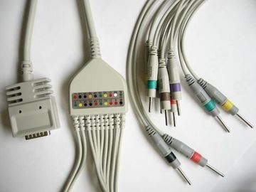 Chine Le CEI en plastique chirurgical et AHA d'une seule pièce de câble de machine de l'électrocardiogramme EK-10 fournisseur